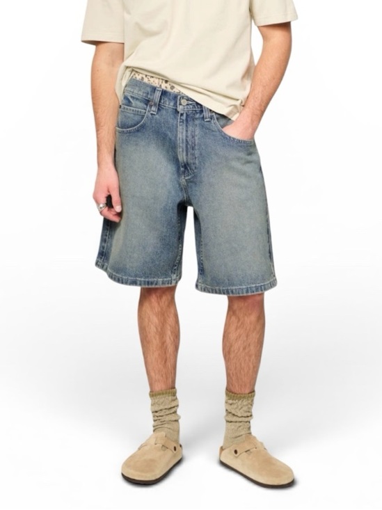 Hollister Other - Hollister baggy jean shorts